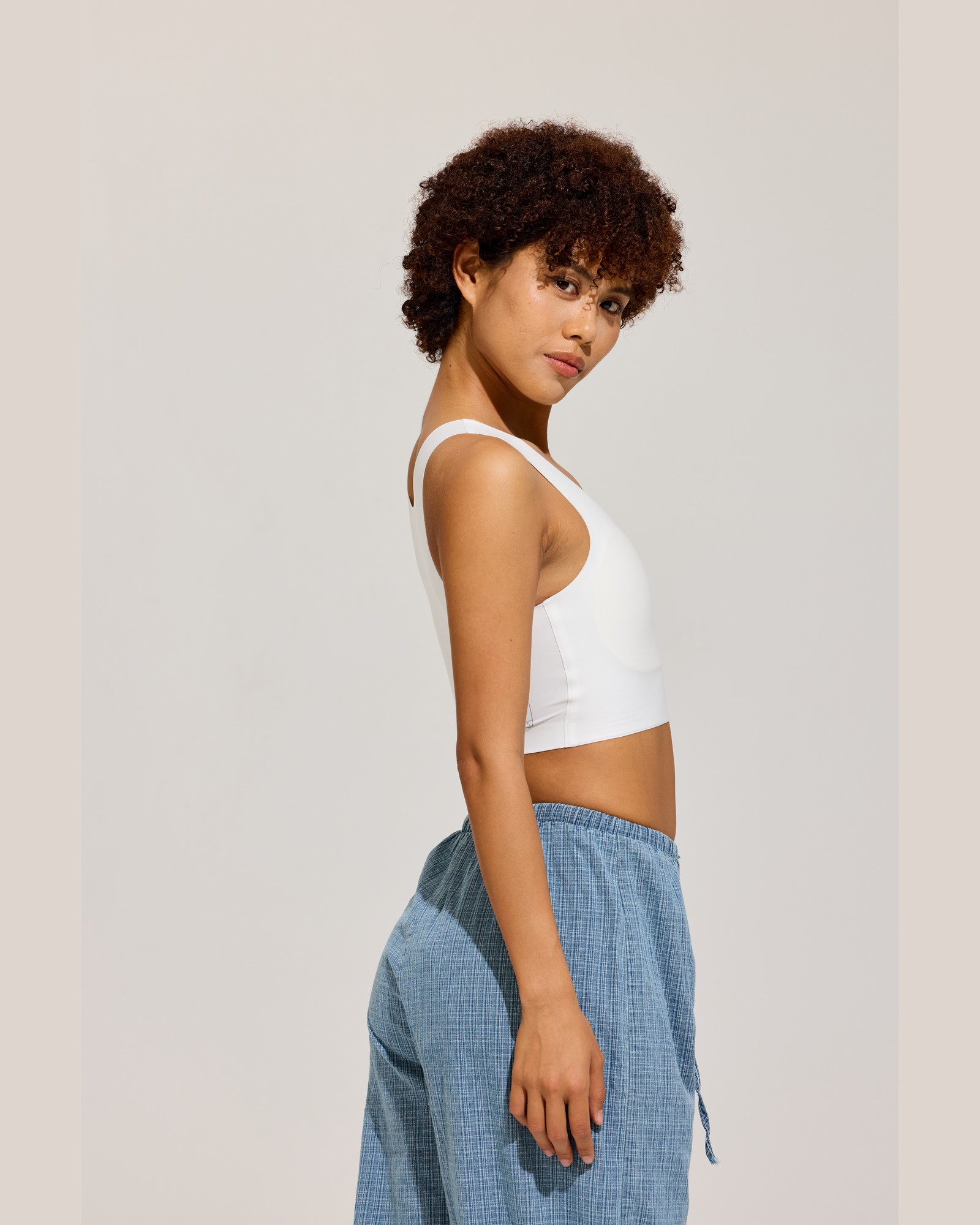 Soft Crop Binder Tank Back detail