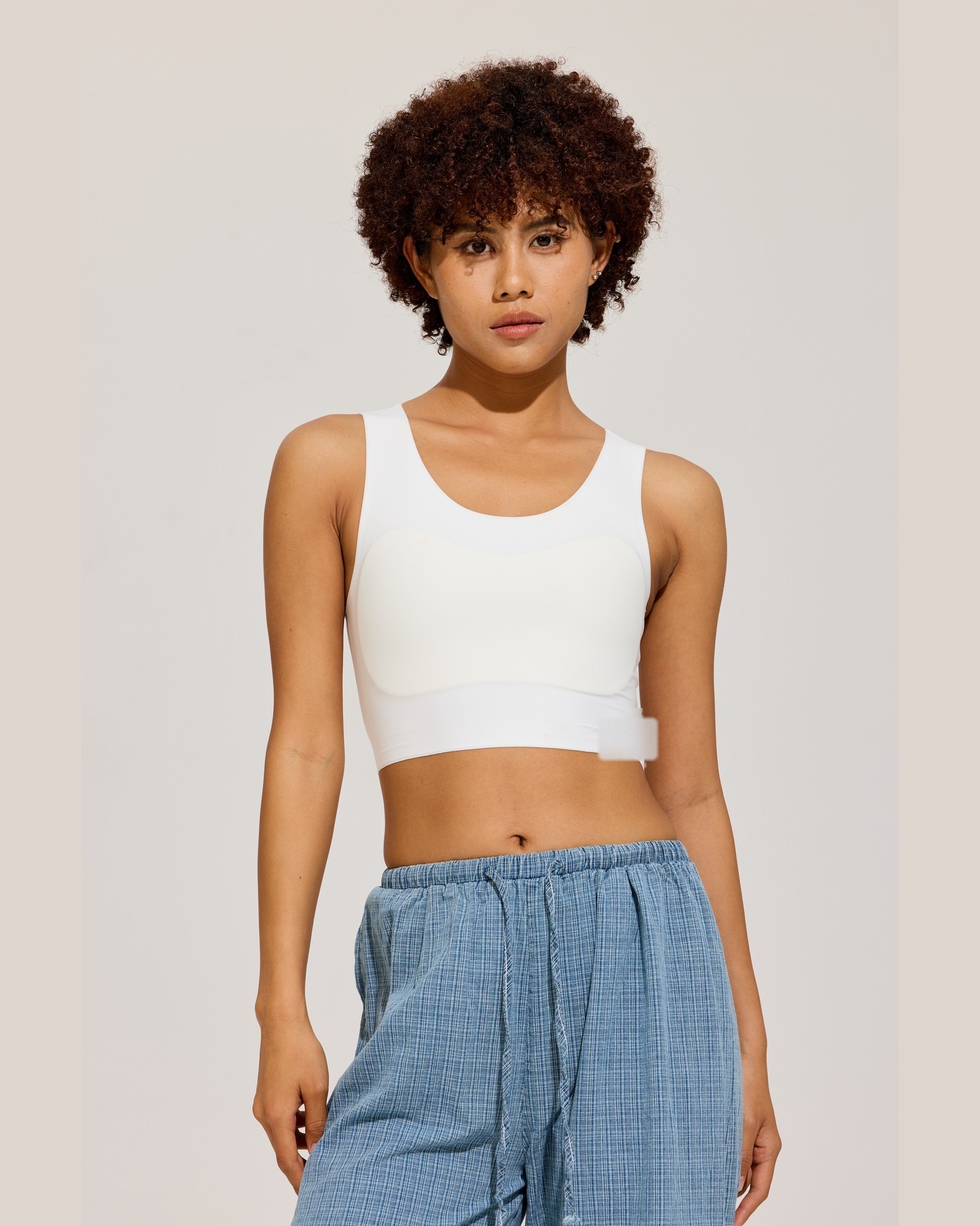 Soft Crop Binder Tank Clean front detail