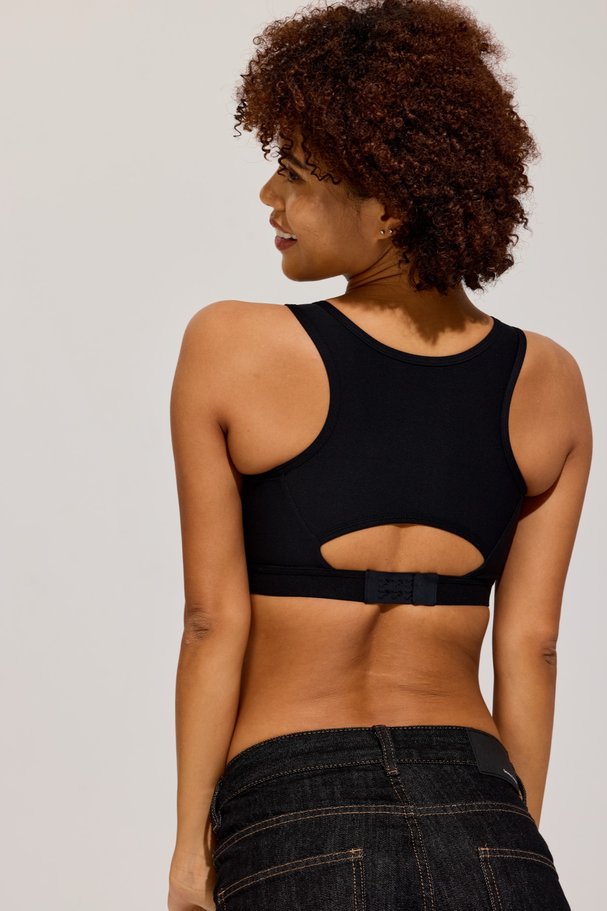 Sport Open-Back Tank Back structure