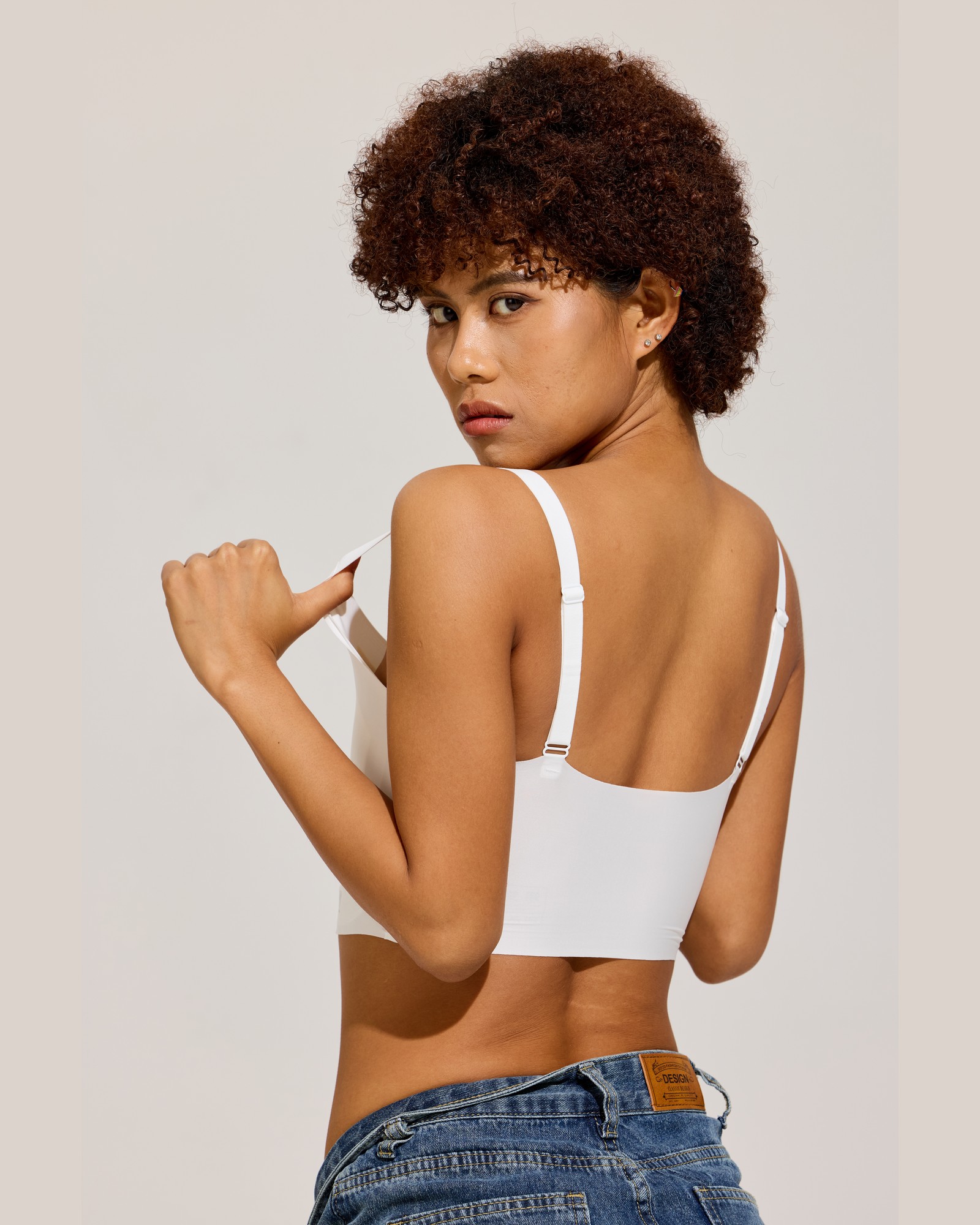 Slim Strap Cami Binder Back